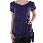 VOLCOM WOMENS DEBOSS TOP IN PURPLE