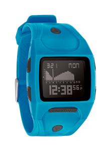NIXON LODOWN WATCH IN SKY BLUE AND BLACK
