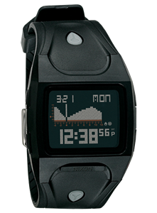 NIXON LODOWN WATCH IN BLACK
