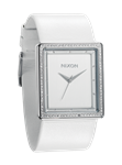 NIXON PORTRAIT WATCH IN CRYSTAL AND WHITE