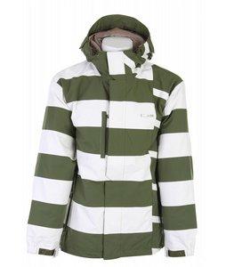 PLANET EARTH UNIT JACKET IN CHIVE