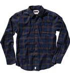 ALTAMONT OUTSIDER LONG SLEEVE FLANNEL IN BLACK