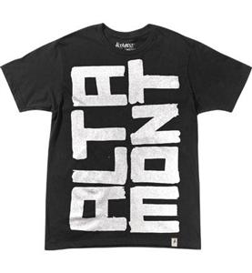 ALTAMONT ROLLER BASIC T-SHIRT IN BLACK