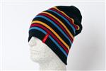 DISCRETE CLIQUE BEANIE IN BLACK