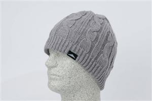 DISCRETE RADIAN BEANIE IN GRAY