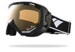 IS EYEWEAR FORMA SIGNATURE GOGGLES IN GLOSS BLACK AND A BRONZE MIRROR AMBER LENS