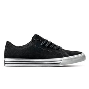 SUPRA THUNDER LOW SHOE IN BLACK SUEDE