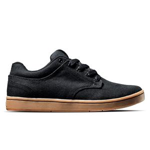 SUPRA DIXON SHOE IN BLACK AND GUM