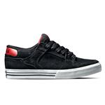 SUPRA VAIDER LOW IN BLACK AND RED