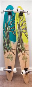 GOLDCOAST FORWARD BAGGER LONGBOARD COMPLETE IN GREEN