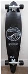 GOLDCOAST CLASSIC FLOATER LONGBOARD COMPLETE IN BLACK