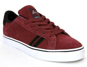 EMERICA LEO SHOE IN MAROON