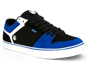 DVS ZERED LOW ORIGINAL INTENT SHOE IN BLUE AND BLACK