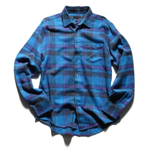 KR3W MADOR LONGSLEEVE SHIRT IN NAVY
