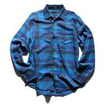 KR3W MADOR LONGSLEEVE SHIRT IN NAVY