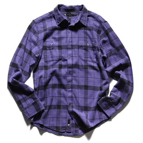KR3W YABO LONGSLEEVE SHIRT IN PURPLE