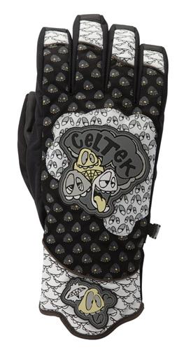 CELTEK OUTBREAK WINTER GLOVES IN COOKIES N CREAM
