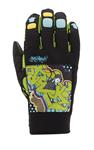 CELTEK KINGPIN GLOVES IN BLACK POP