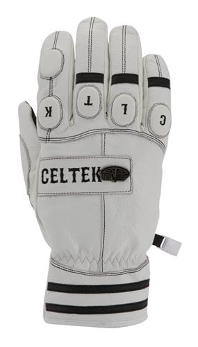 CELTEK CLAN WINTER GLOVES IN WHITE