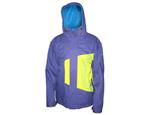 SESSIONS TRUTH JACKET IN GRAPE AND KIWI