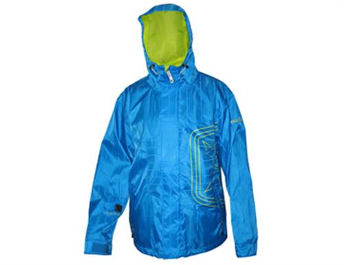 SESSIONS TRUTH SKULLCANDY JACKET IN VIVID BLUE DOBBY STRIPE