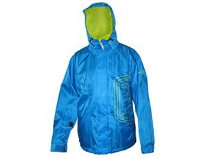 SESSIONS TRUTH SKULLCANDY JACKET IN VIVID BLUE DOBBY STRIPE
