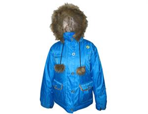 SESSIONS WOMENS DYNAMITE JACKET IN VIVID BLUE DOBBY STRIPE