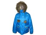 SESSIONS WOMENS DYNAMITE JACKET IN VIVID BLUE DOBBY STRIPE