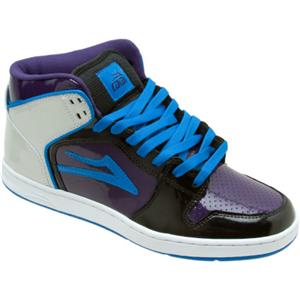 LAKAI TELFORD SHOE IN PURPLE AND BLACK