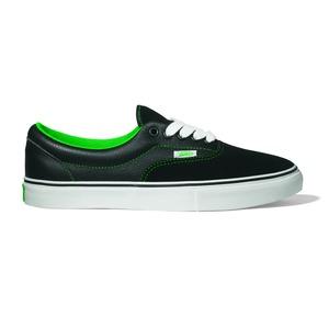 VANS ERA PRO SHOES IN THE JEFF GROSSO COLORWAY (BLACK AND GREEN)