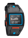 NIXON LODOWN WATCH IN BLACK AND BLUE