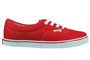 VANS LPE (LOW PRO ERA) SHOES IN RED