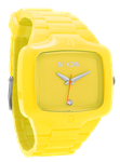 NIXON RUBBER PLAYER IN FLURO YELLOW