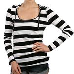 VOLCOM WOMENS CARELESS HOODIE IN BLACK