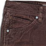 VOLCOM 2X4 CORD PANTS IN BROWN