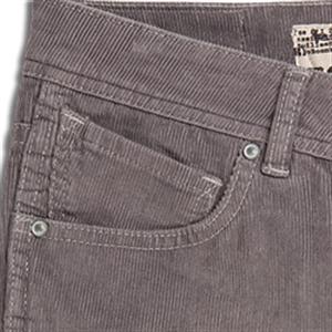 VOLCOM 2X4 CORD PANTS IN GREY