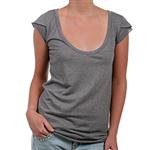 VOLCOM WOMENS LADY LONESOME SHIRT IN GMT