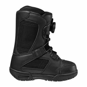 VANS BOYS ENCORE SNOWBOARD BOOTS IN BLACK