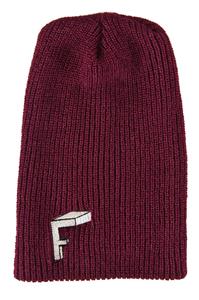 FUNHAT THE SOLIDS BEANIE IN MAROON