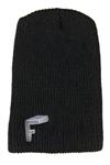 FUNHAT THE SOLIDS BEANIE IN BLACK
