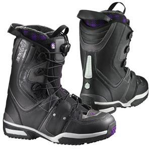 SALOMON DIALOGUE SNOWBOARD BOOKS IN BLACK AND WHITE