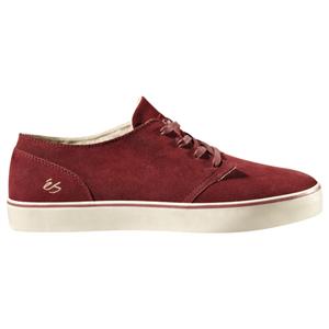ES EDWARD SHOES IN MAROON AND WHITE