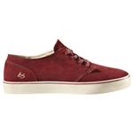 ES EDWARD SHOES IN MAROON AND WHITE