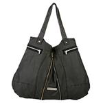 VOLCOM DOUBLE FEATURE TOTE IN BLACK