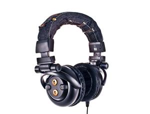 SKULLCANDY GI HEADPHONES IN BLACK DENIM