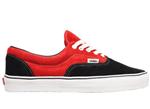 VANS ERA SHOES IN NAVY AND RED