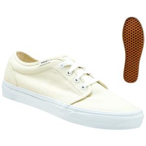 VANS 106 VULCANIZED SHOE IN WHITE