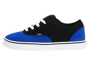 VANS AV ERA 1.5 SHOES IN BLACK AND BLUE