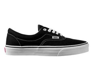 VANS ERA SHOES IN BLACK