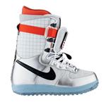 NIKE DANNY KASS DOUBLE TONGUE SNOWBOARD BOOT IN WHITE